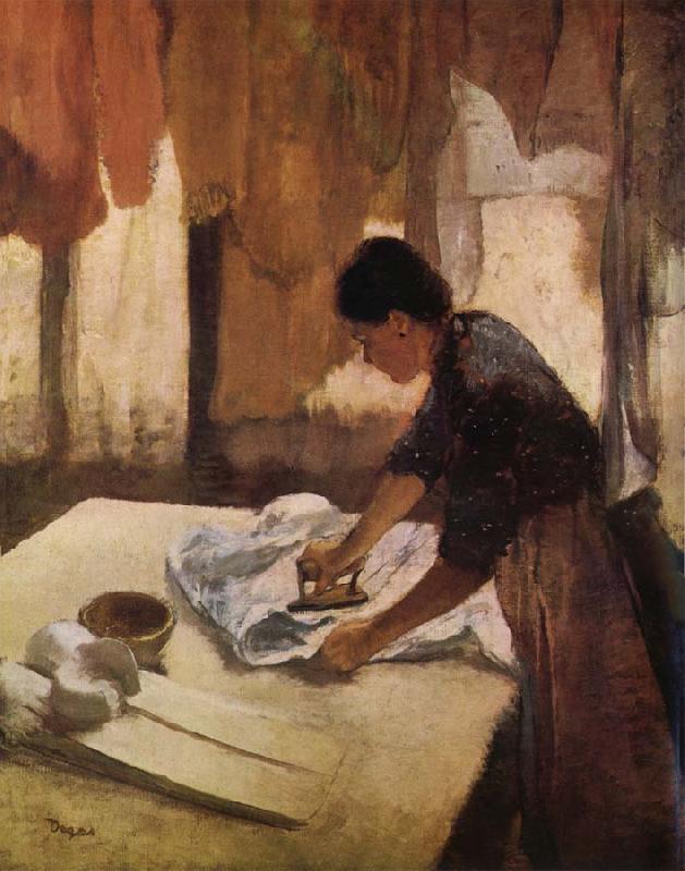 Edgar Degas Worker France oil painting art